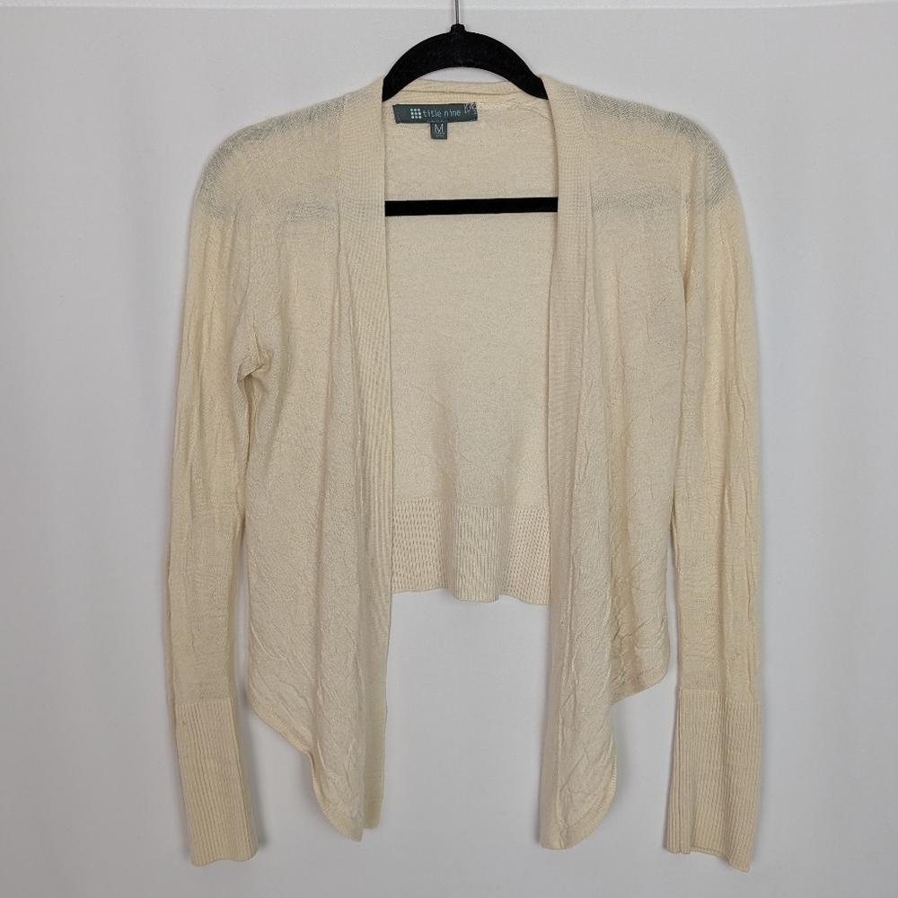 Title Nine 100% Washable Wool Cardigan